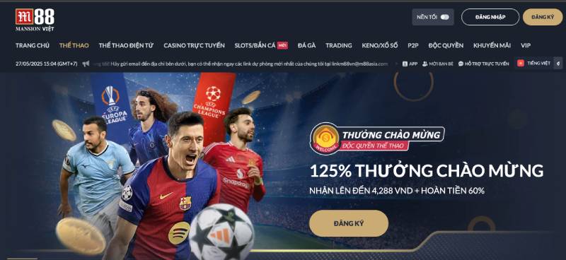 Khuyến Mãi Thể Thao M88 – Cơ Hội Vàng Cho Dân Cá Cược
